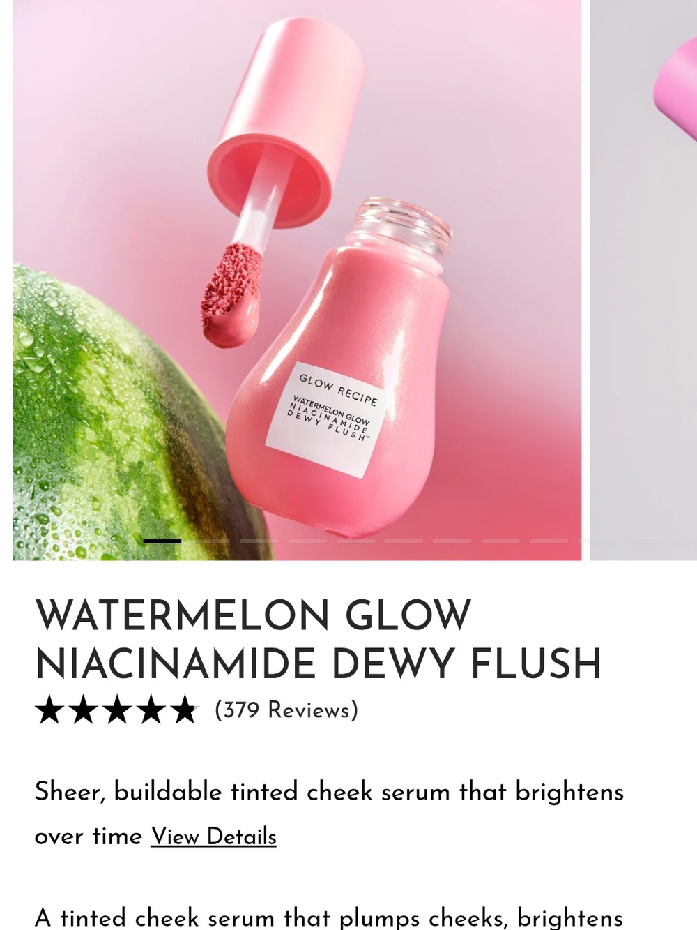 Glow Recipe Dewy Blush Serum - Soft Pink